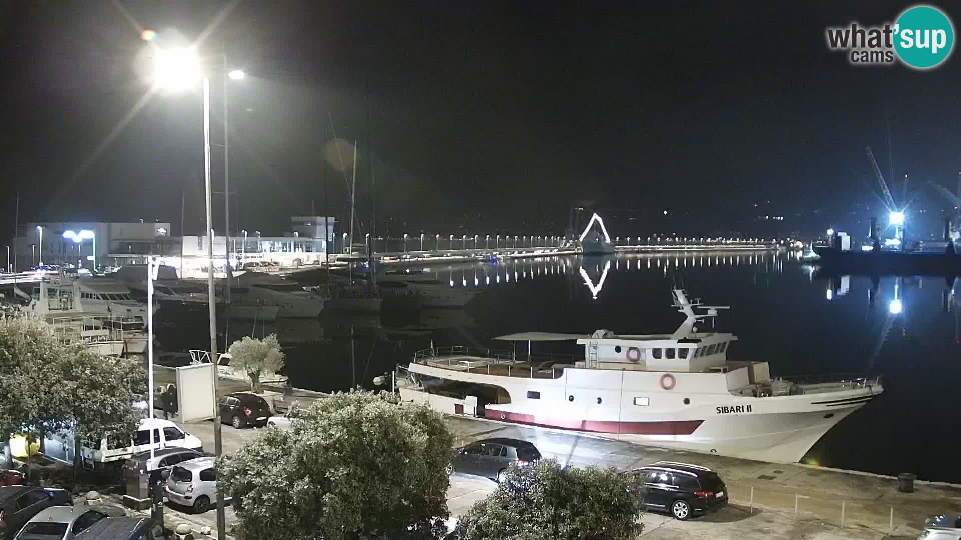 Die Riva und Marina in Rijeka – Live Webcam Kroatien