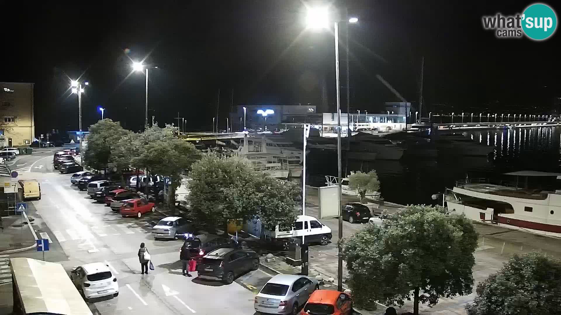 La Riva e la Marina a Rijeka (Fiume) – Live Webcam Croazia