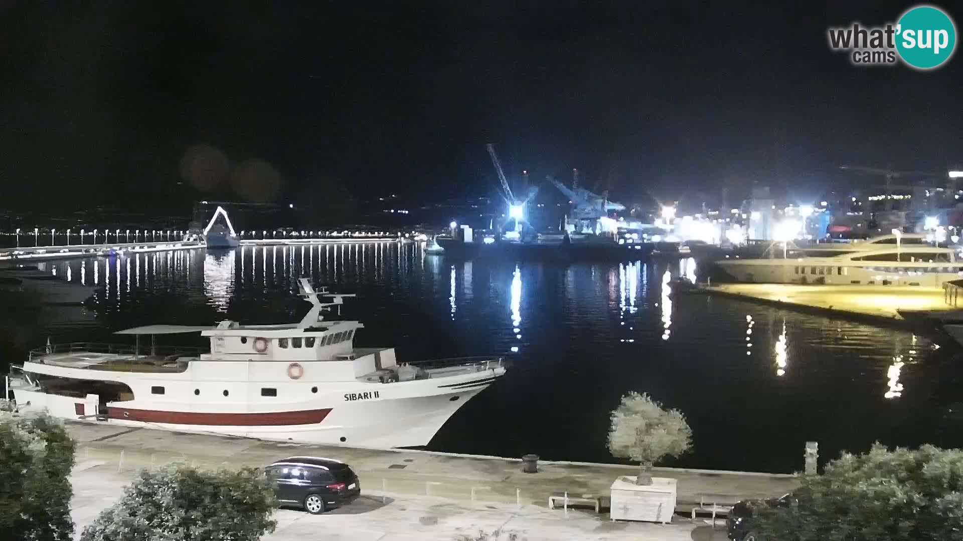 The Riva and Marina in Rijeka  – Live Webcam Croatia