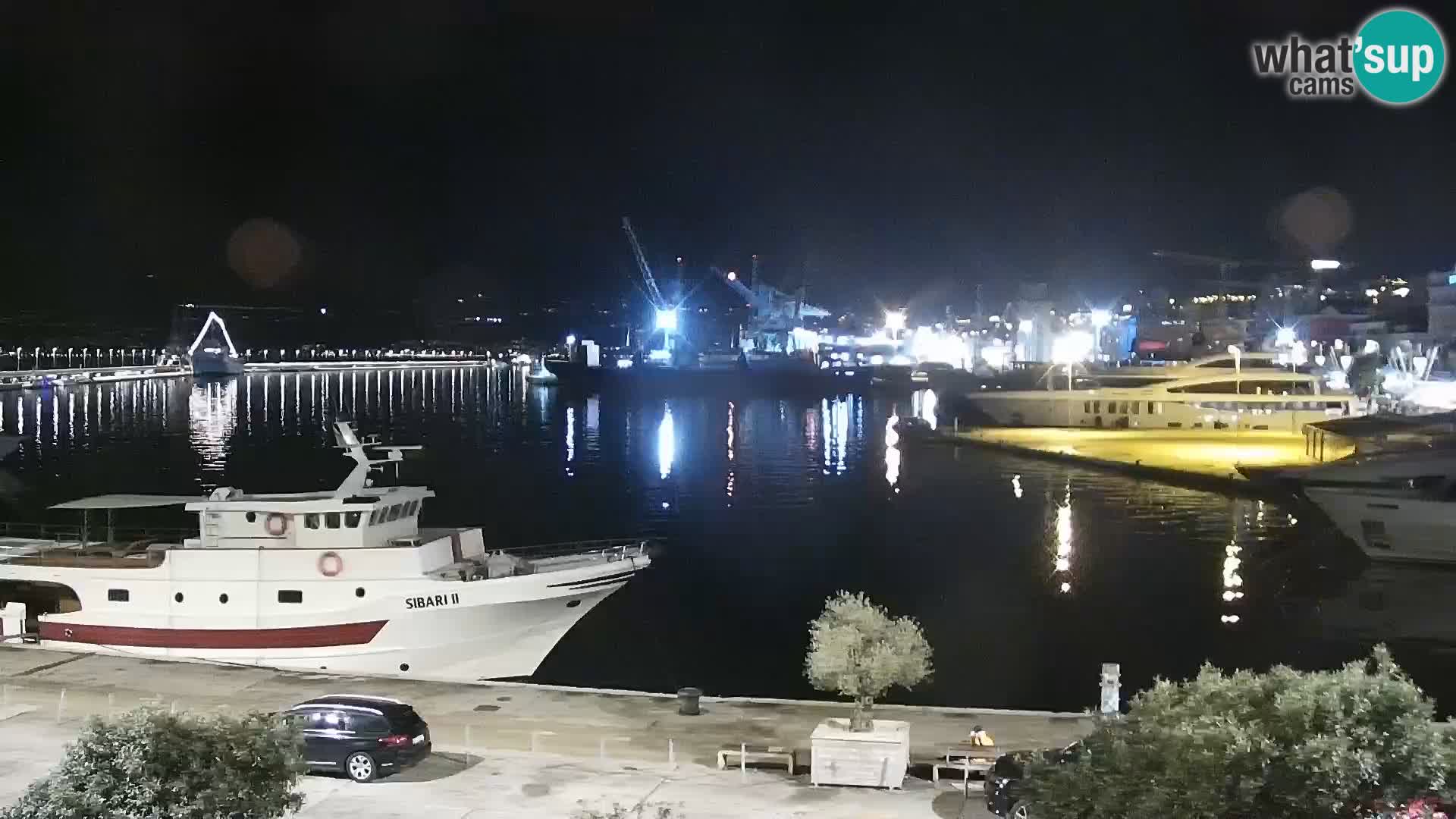 La Riva et Marina à Rijeka – Live Webcam Croatie