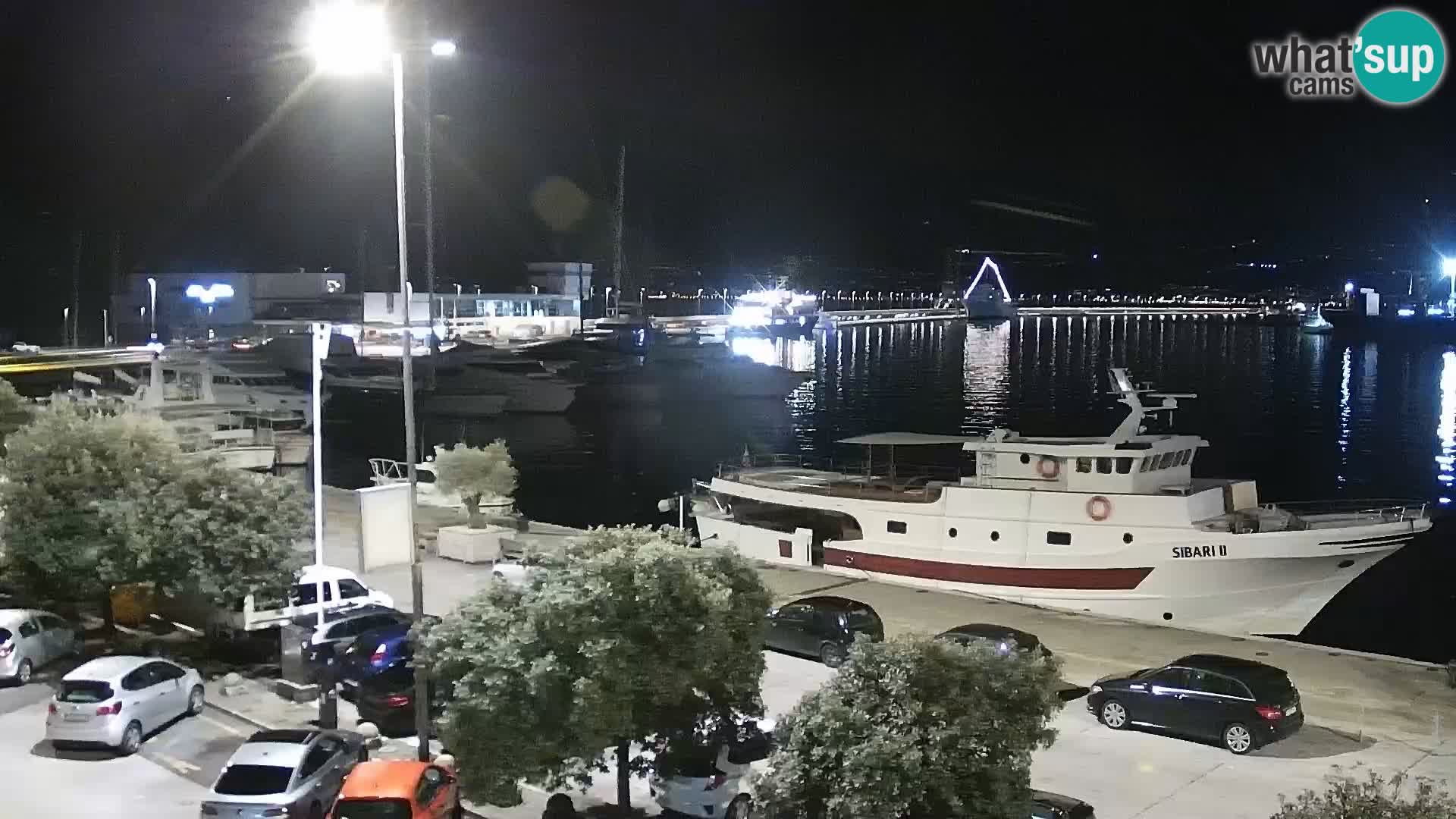 Die Riva und Marina in Rijeka – Live Webcam Kroatien