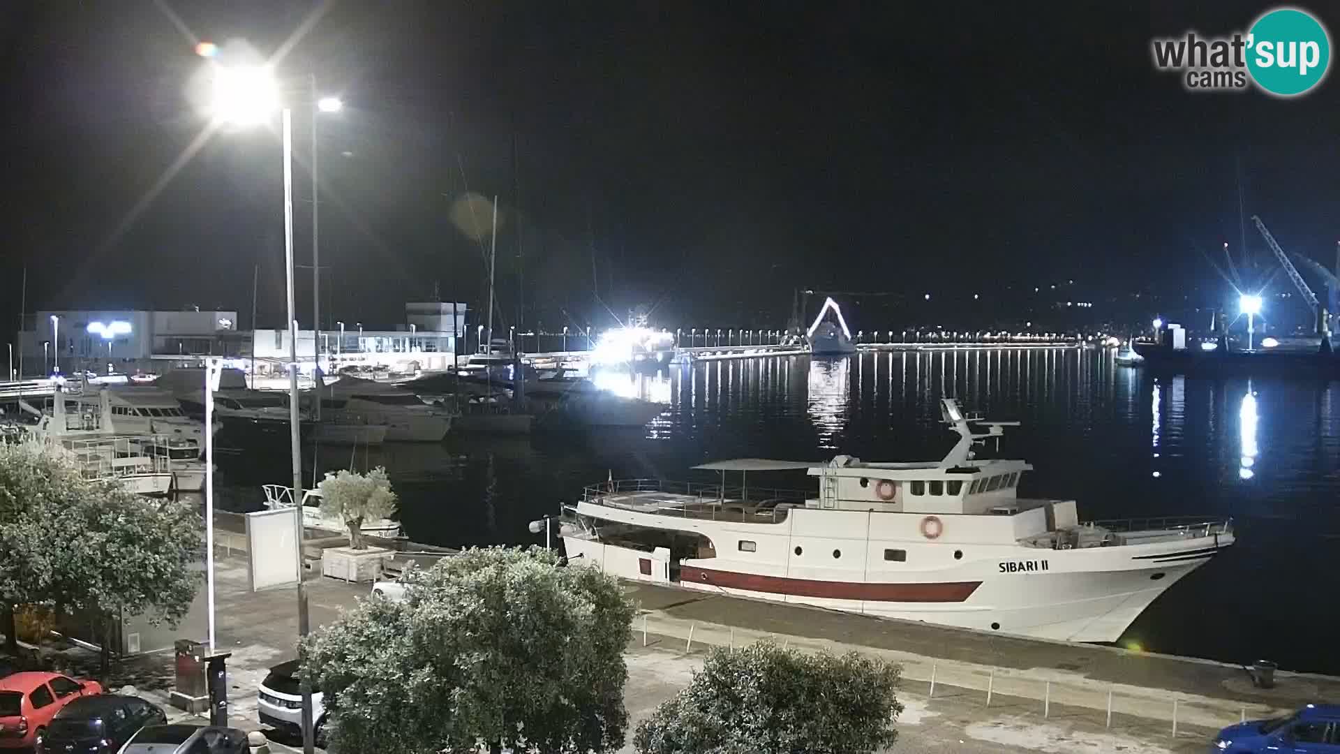 La Riva e la Marina a Rijeka (Fiume) – Live Webcam Croazia