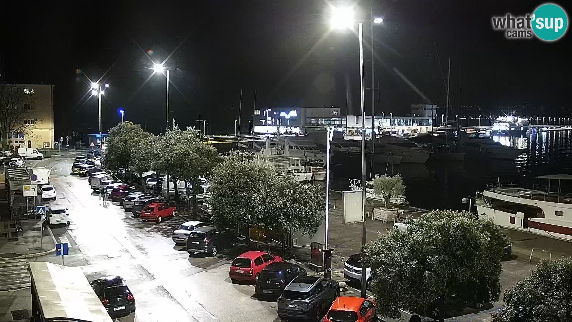 The Riva and Marina in Rijeka  – Live Webcam Croatia