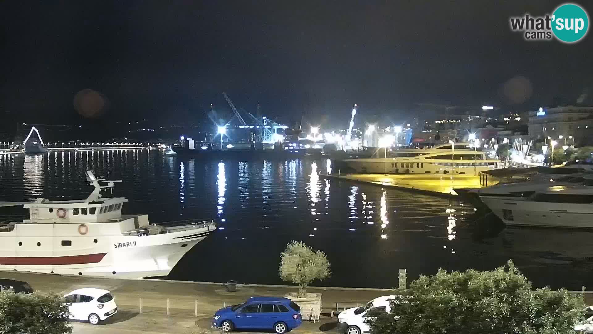 Riva i Marina u Rijeci – Web kamera uživo u Hrvatskoj
