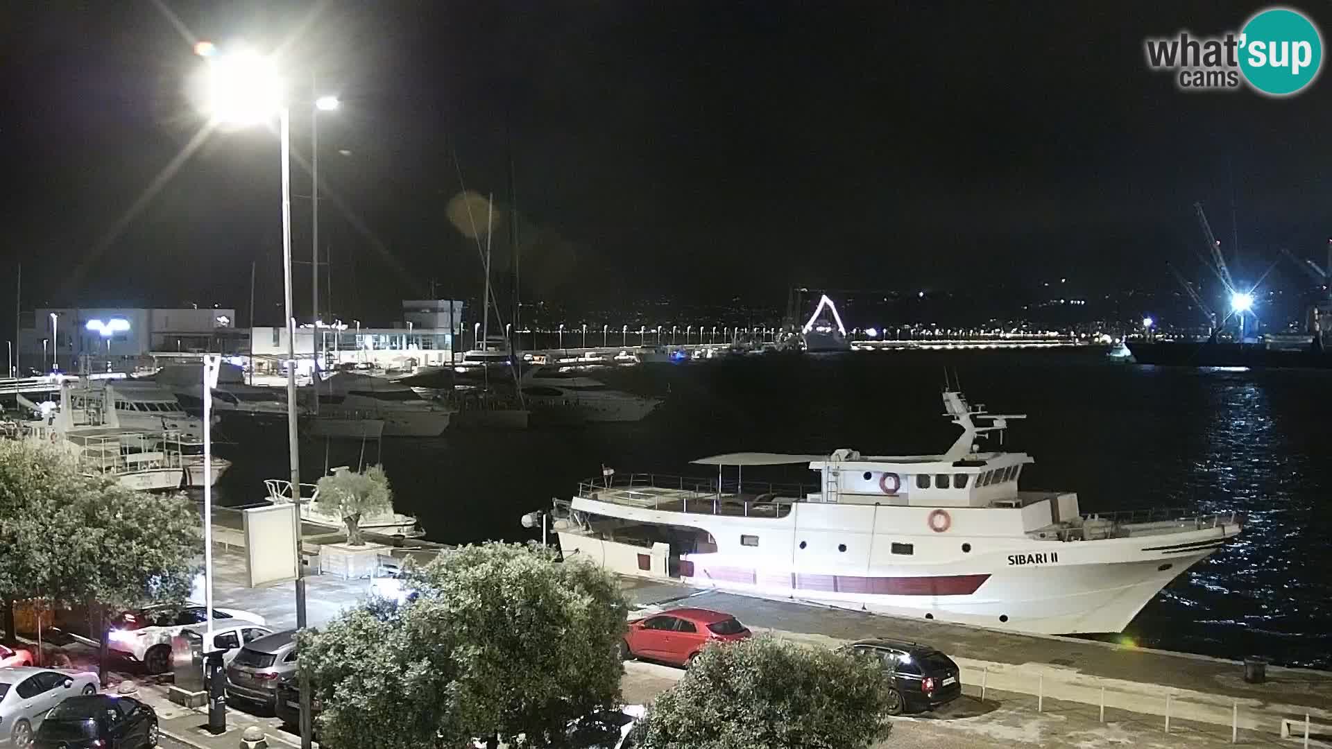 Riva i Marina u Rijeci – Web kamera uživo u Hrvatskoj