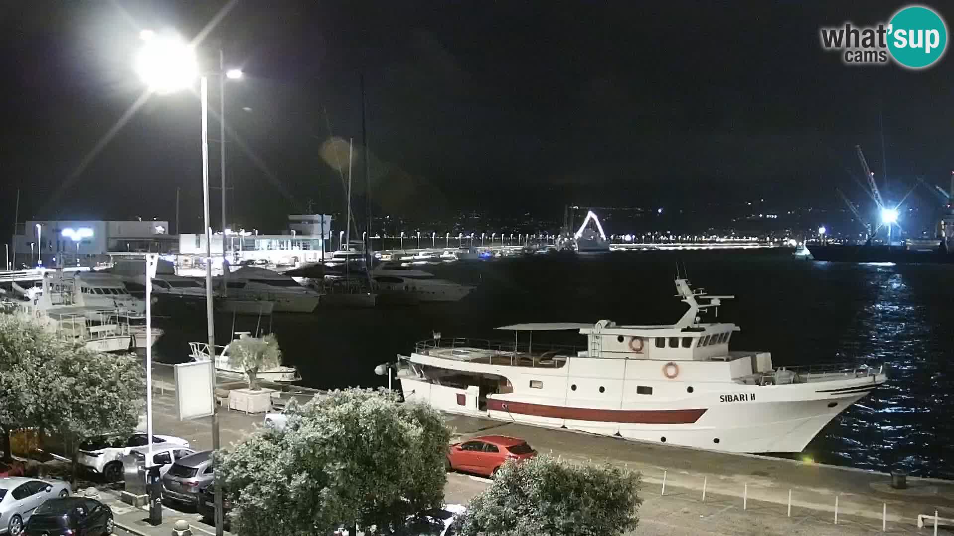 Riva i Marina u Rijeci – Web kamera uživo u Hrvatskoj