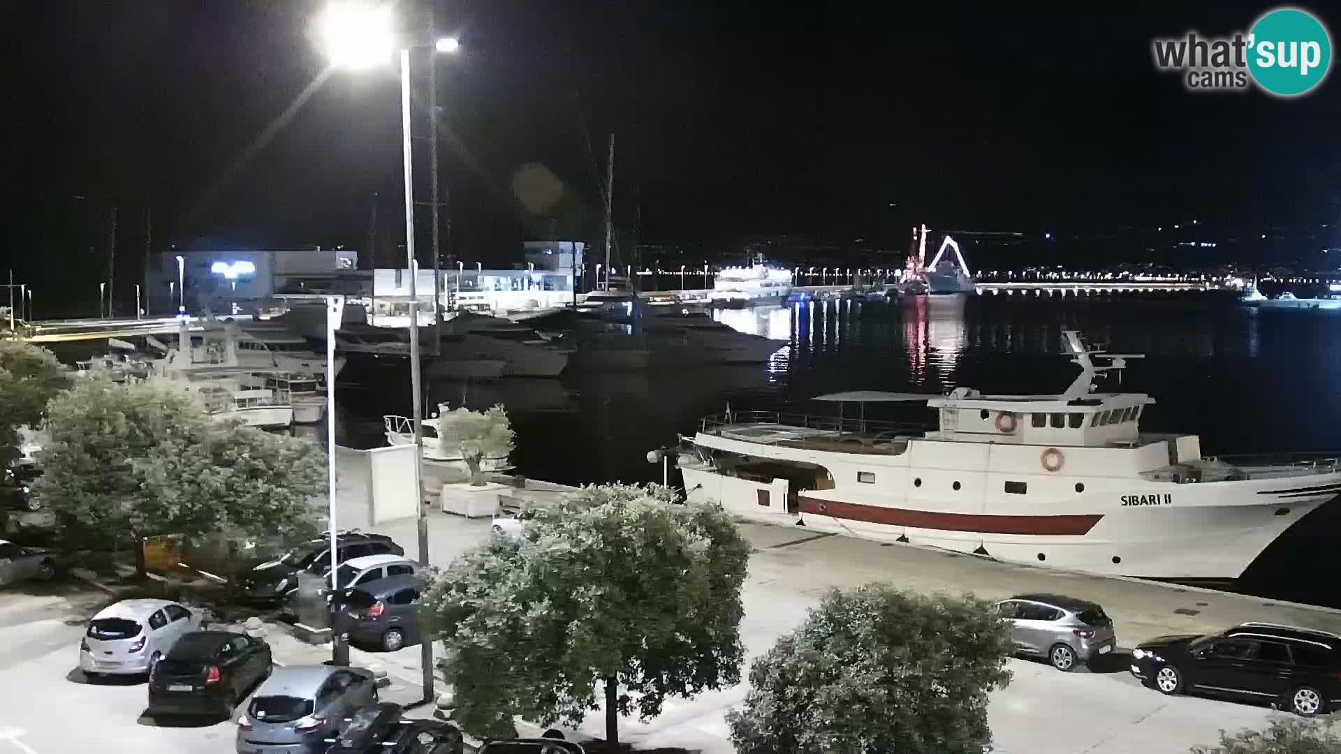 La Riva et Marina à Rijeka – Live Webcam Croatie