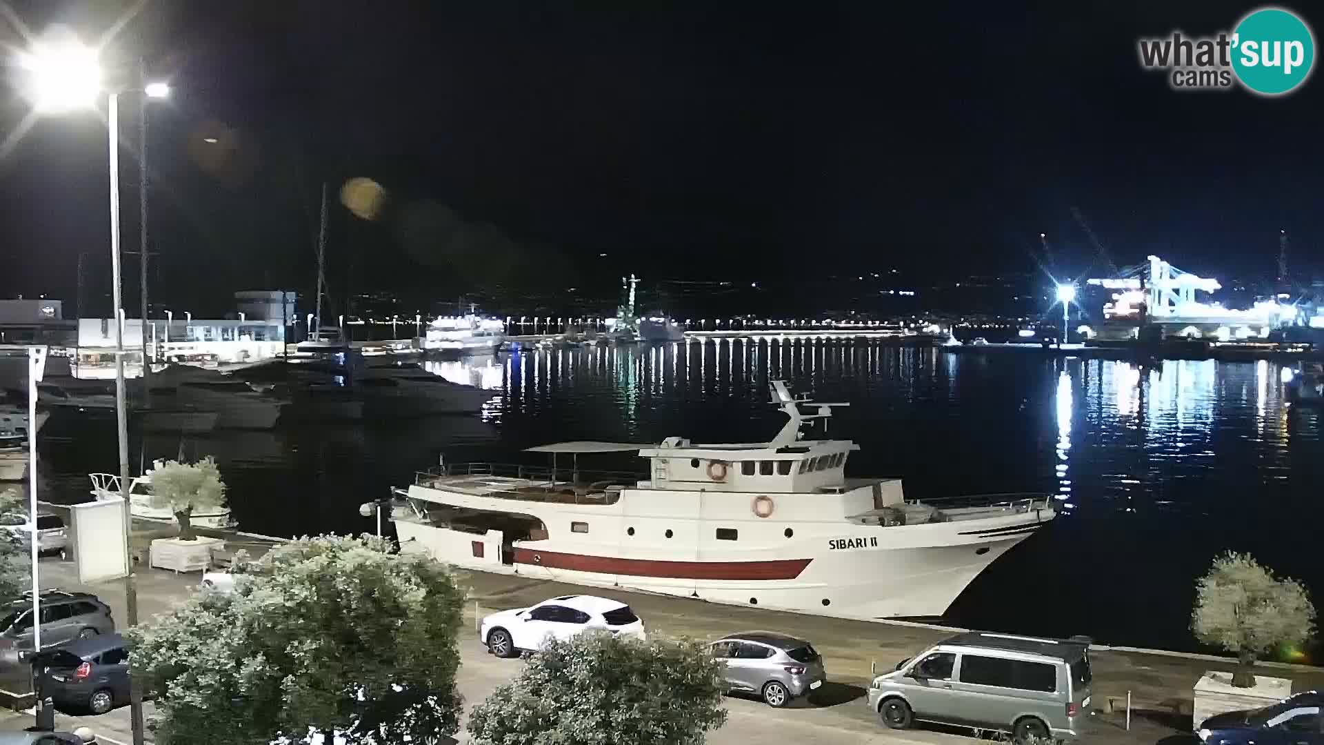 Die Riva und Marina in Rijeka – Live Webcam Kroatien
