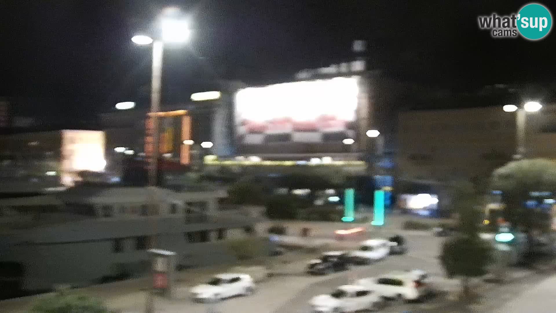 La Riva et Marina à Rijeka – Live Webcam Croatie