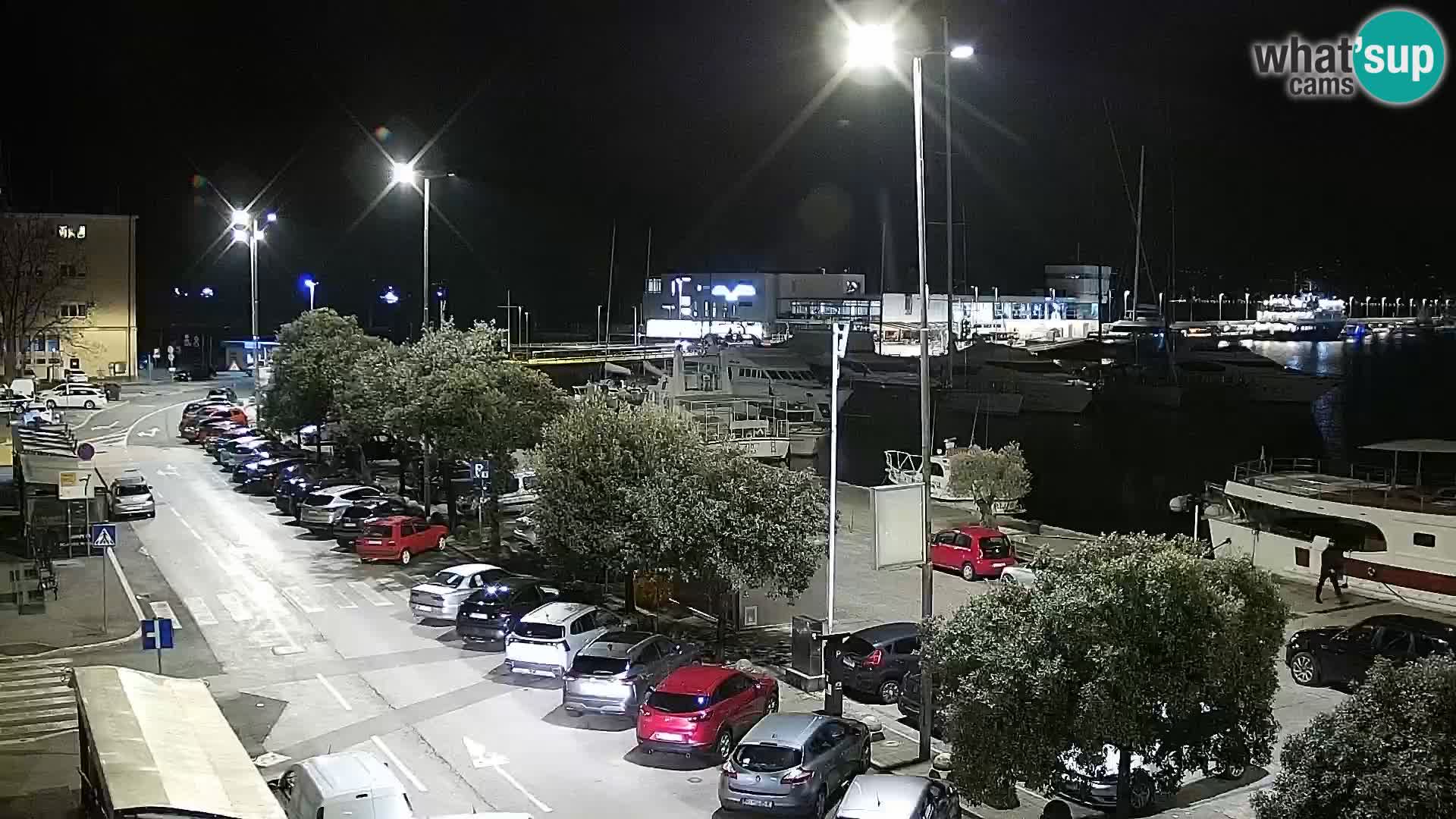La Riva y Marina en Rijeka – Webcam en vivo Croacia