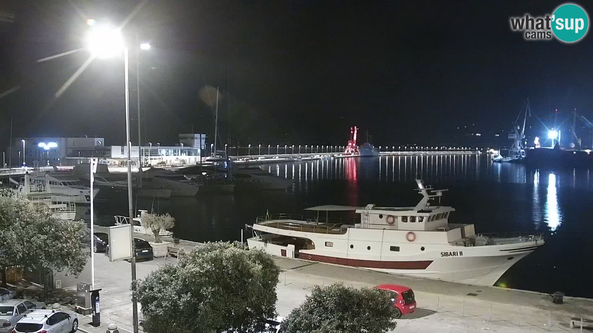 La Riva et Marina à Rijeka – Live Webcam Croatie