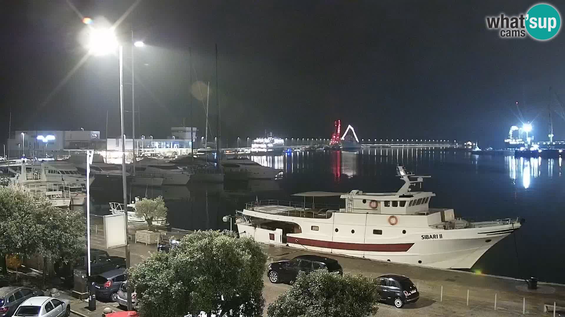 Riva i Marina u Rijeci – Web kamera uživo u Hrvatskoj