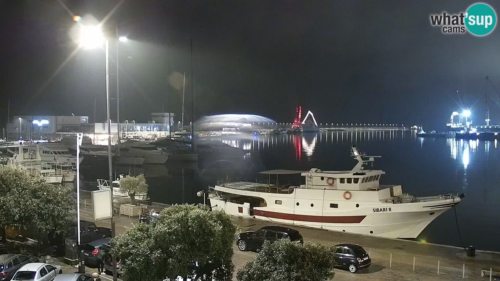 Riva i Marina u Rijeci – Web kamera uživo u Hrvatskoj