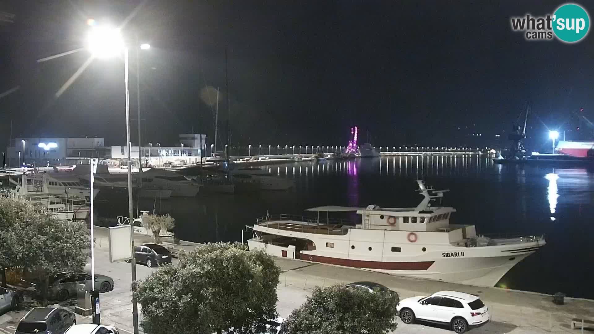 The Riva and Marina in Rijeka  – Live Webcam Croatia