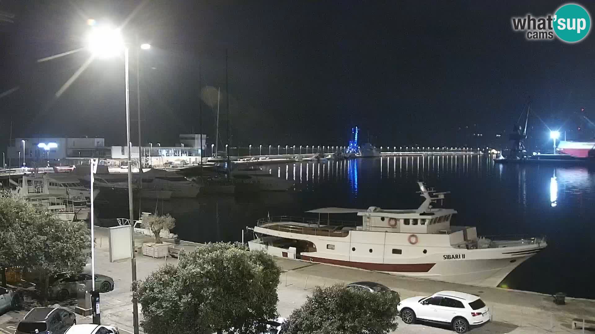 The Riva and Marina in Rijeka  – Live Webcam Croatia