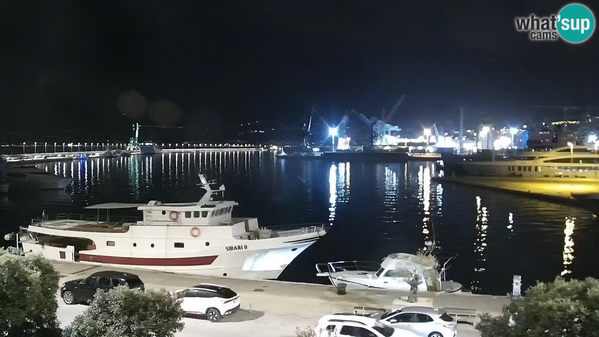 Die Riva und Marina in Rijeka – Live Webcam Kroatien