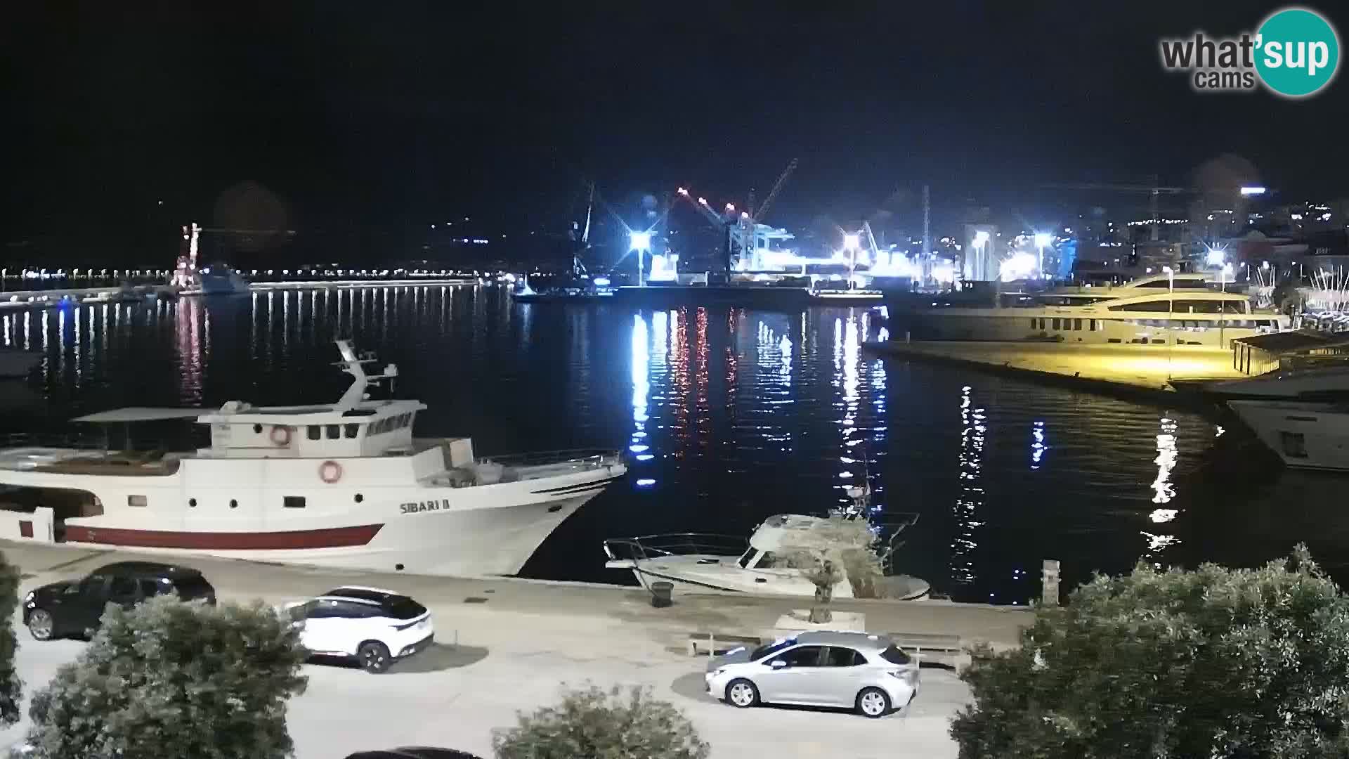Die Riva und Marina in Rijeka – Live Webcam Kroatien