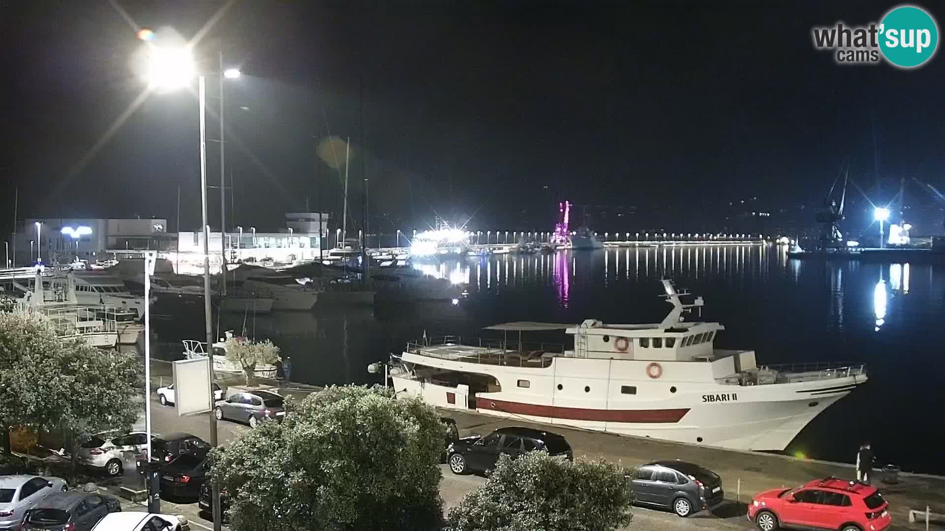 Riva i Marina u Rijeci – Web kamera uživo u Hrvatskoj