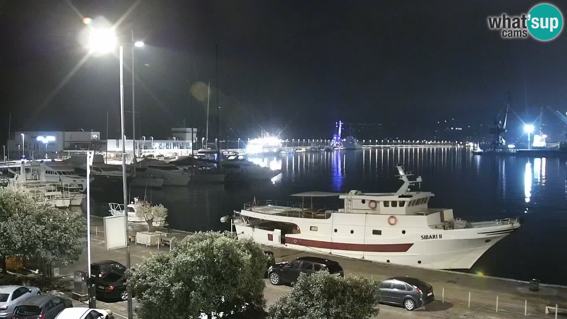 La Riva e la Marina a Rijeka (Fiume) – Live Webcam Croazia