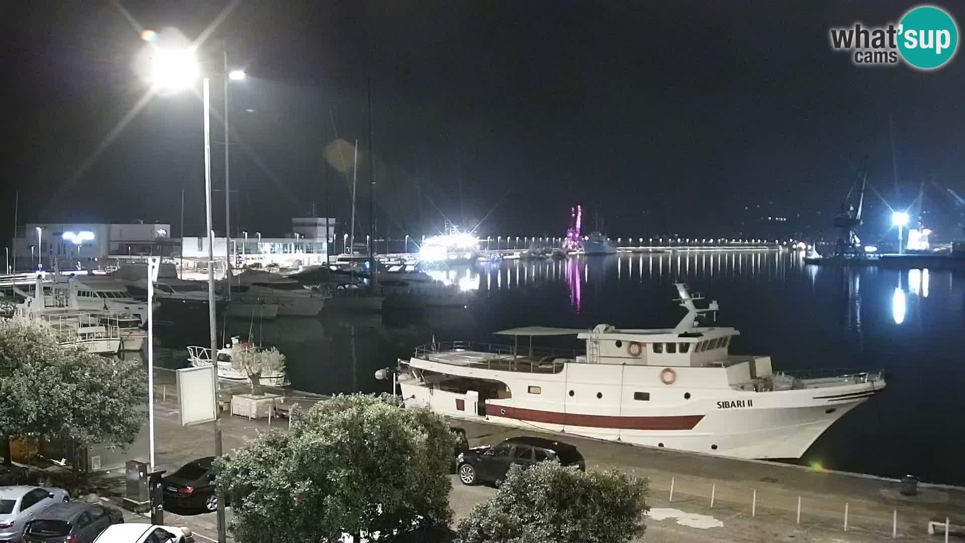 Riva i Marina u Rijeci – Web kamera uživo u Hrvatskoj