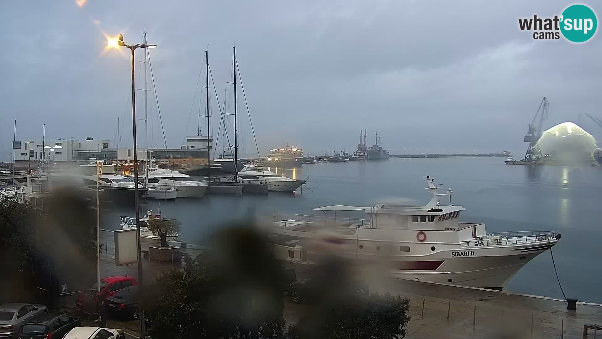 Riva i Marina u Rijeci – Web kamera uživo u Hrvatskoj