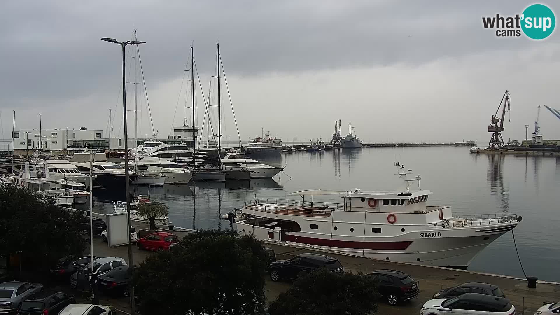 Riva i Marina u Rijeci – Web kamera uživo u Hrvatskoj
