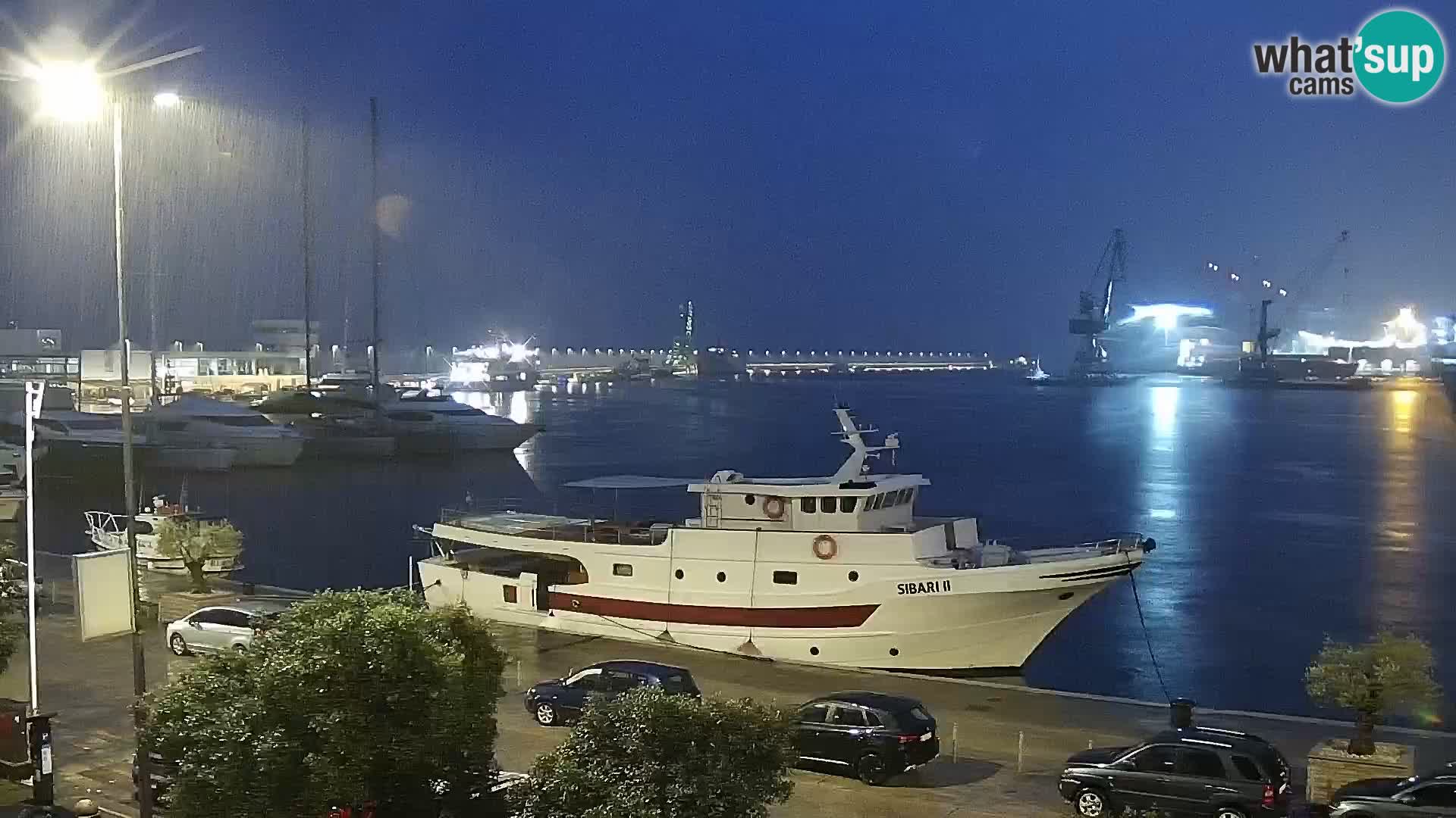 La Riva e la Marina a Rijeka (Fiume) – Live Webcam Croazia