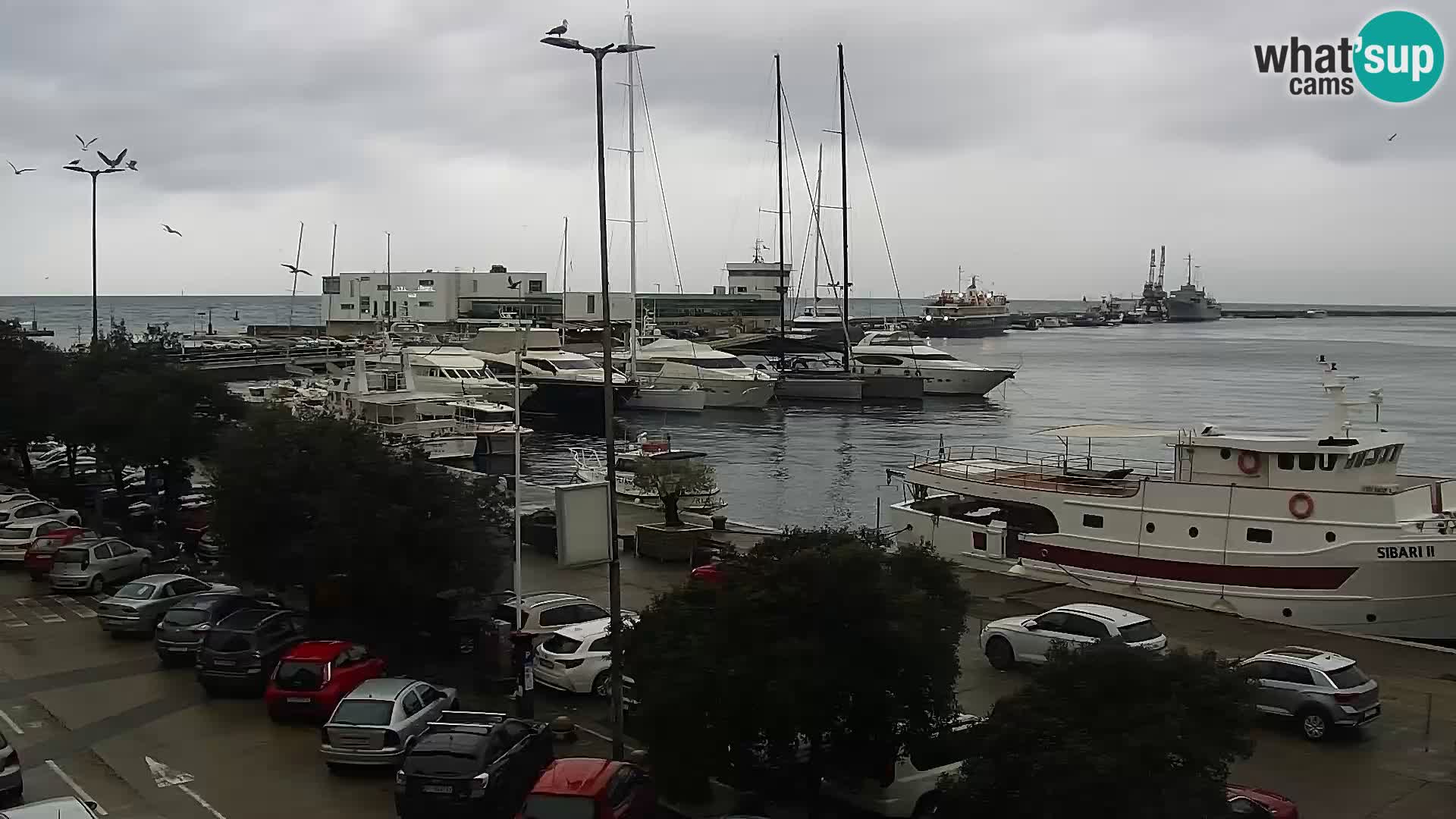 La Riva e la Marina a Rijeka (Fiume) – Live Webcam Croazia