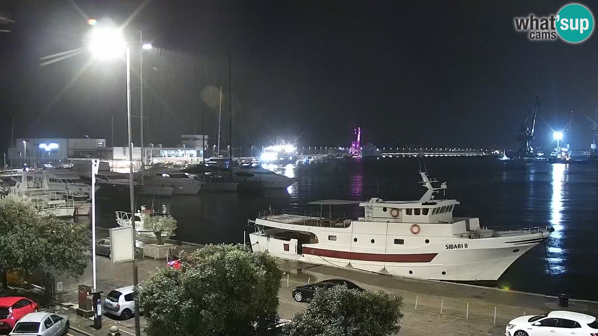 Riva i Marina u Rijeci – Web kamera uživo u Hrvatskoj