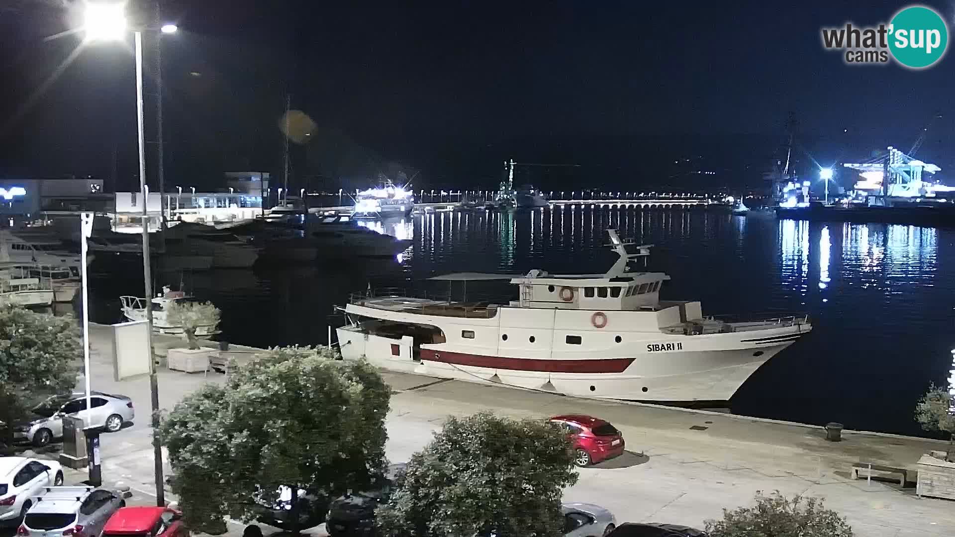 La Riva et Marina à Rijeka – Live Webcam Croatie