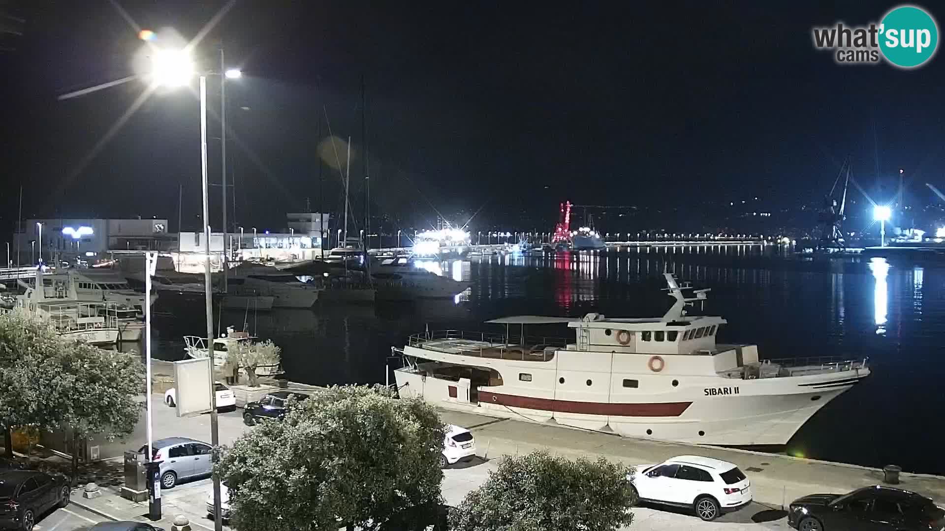 The Riva and Marina in Rijeka – Live Webcam Croatia