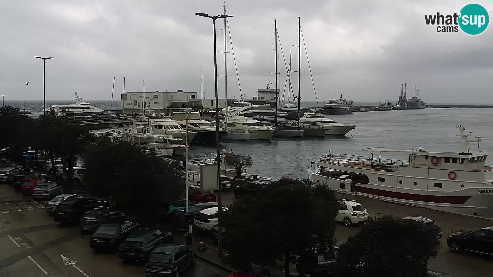 The Riva and Marina in Rijeka – Live Webcam Croatia