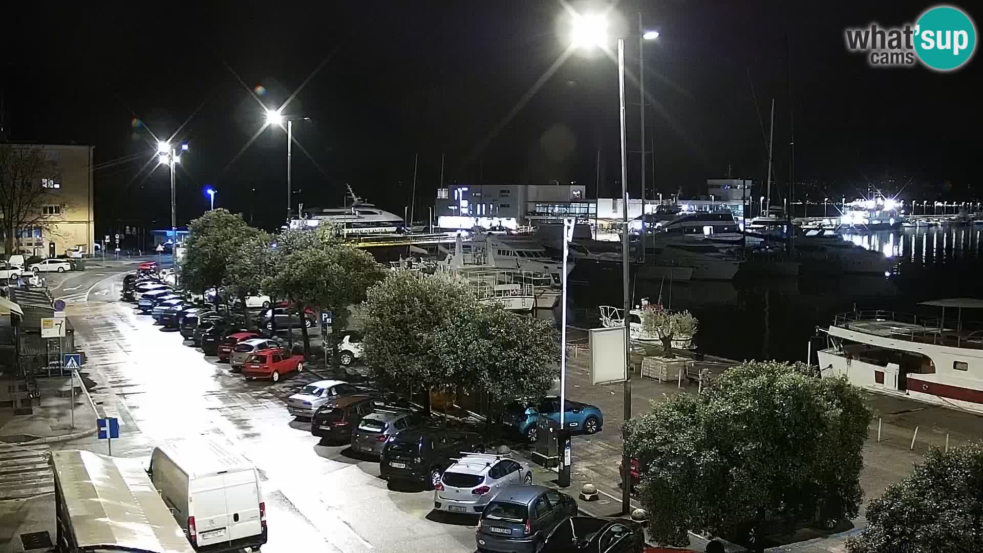 La Riva e la Marina a Rijeka (Fiume) – Live Webcam Croazia