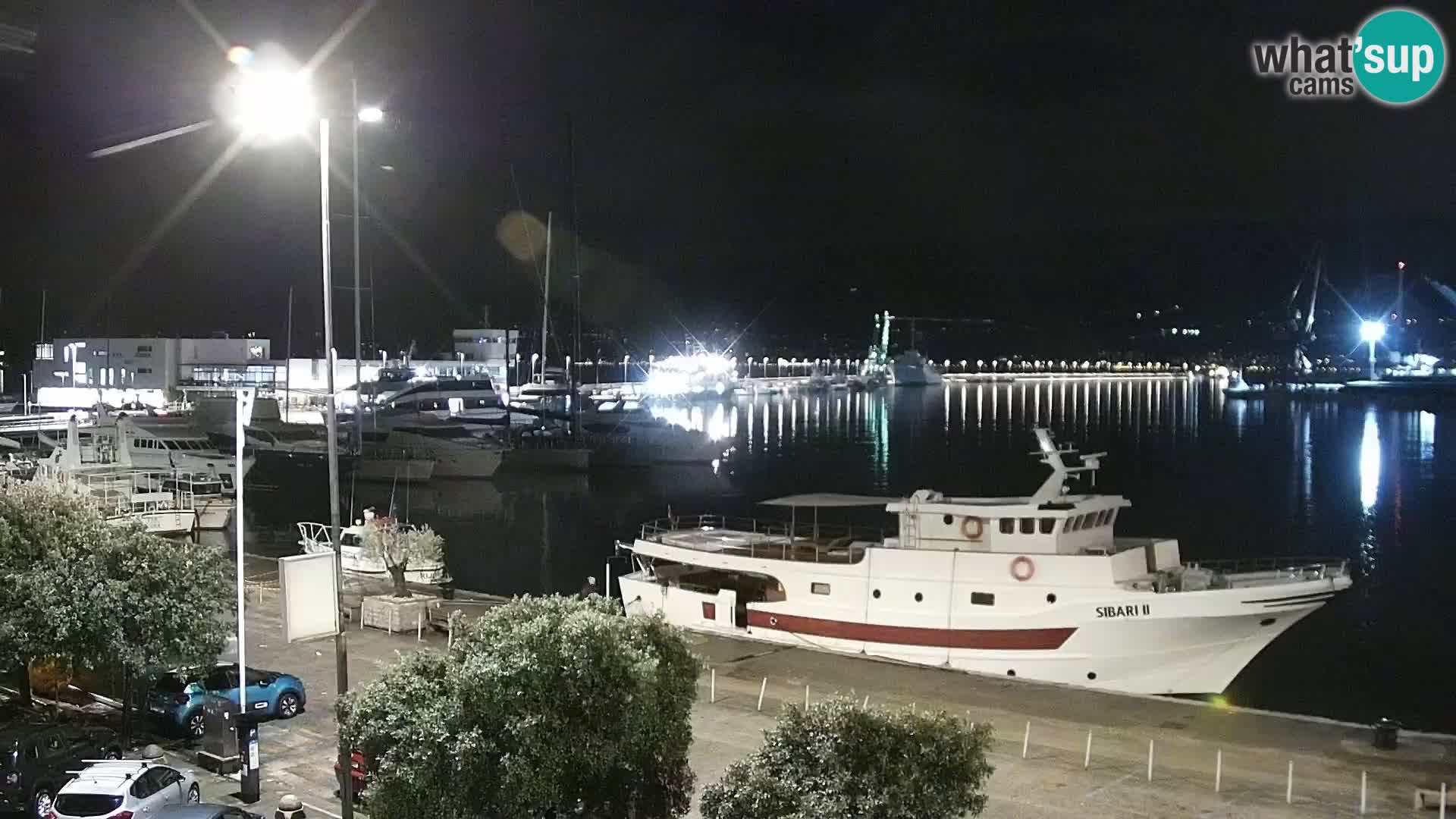 Riva i Marina u Rijeci – Web kamera uživo u Hrvatskoj