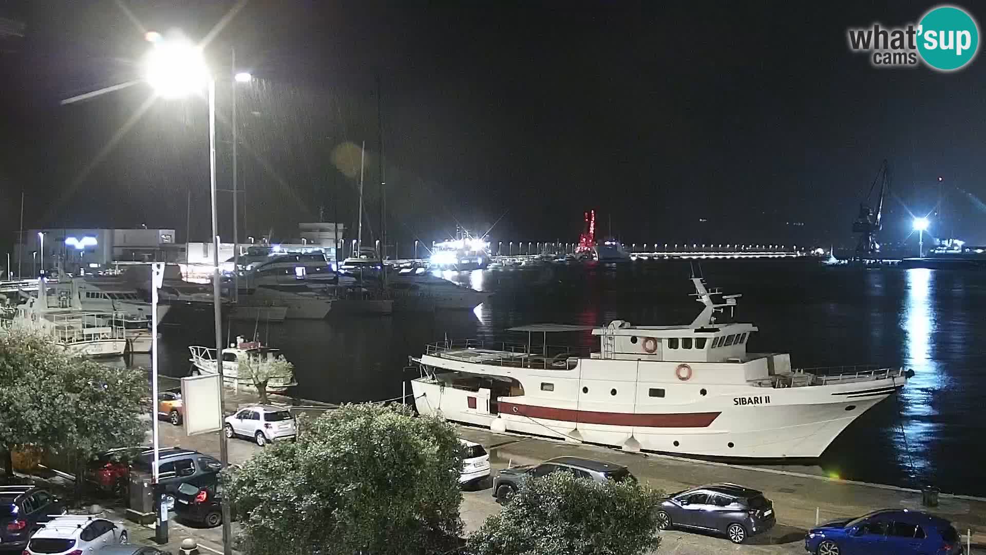 Riva i Marina u Rijeci – Web kamera uživo u Hrvatskoj