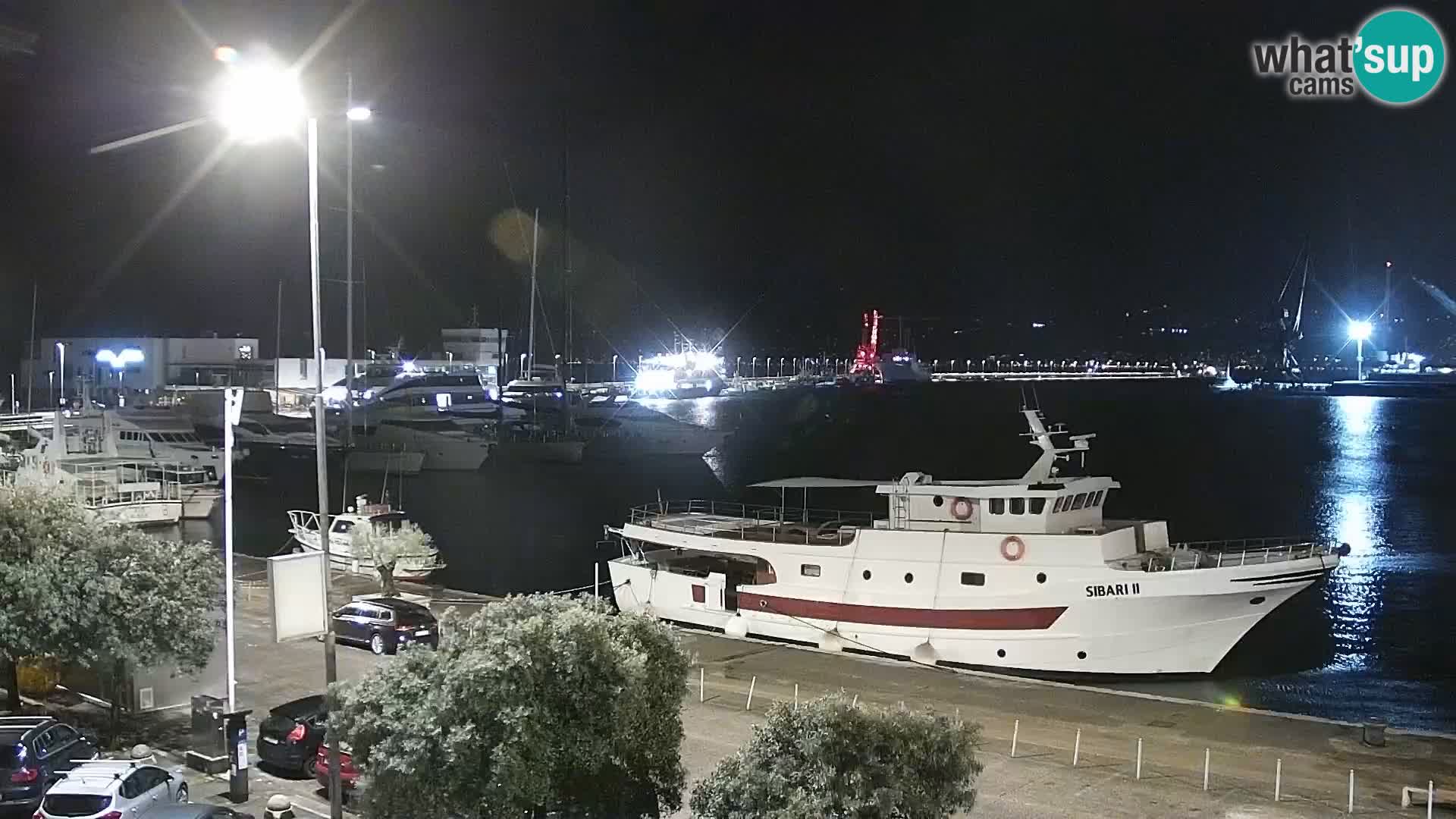 La Riva e la Marina a Rijeka (Fiume) – Live Webcam Croazia
