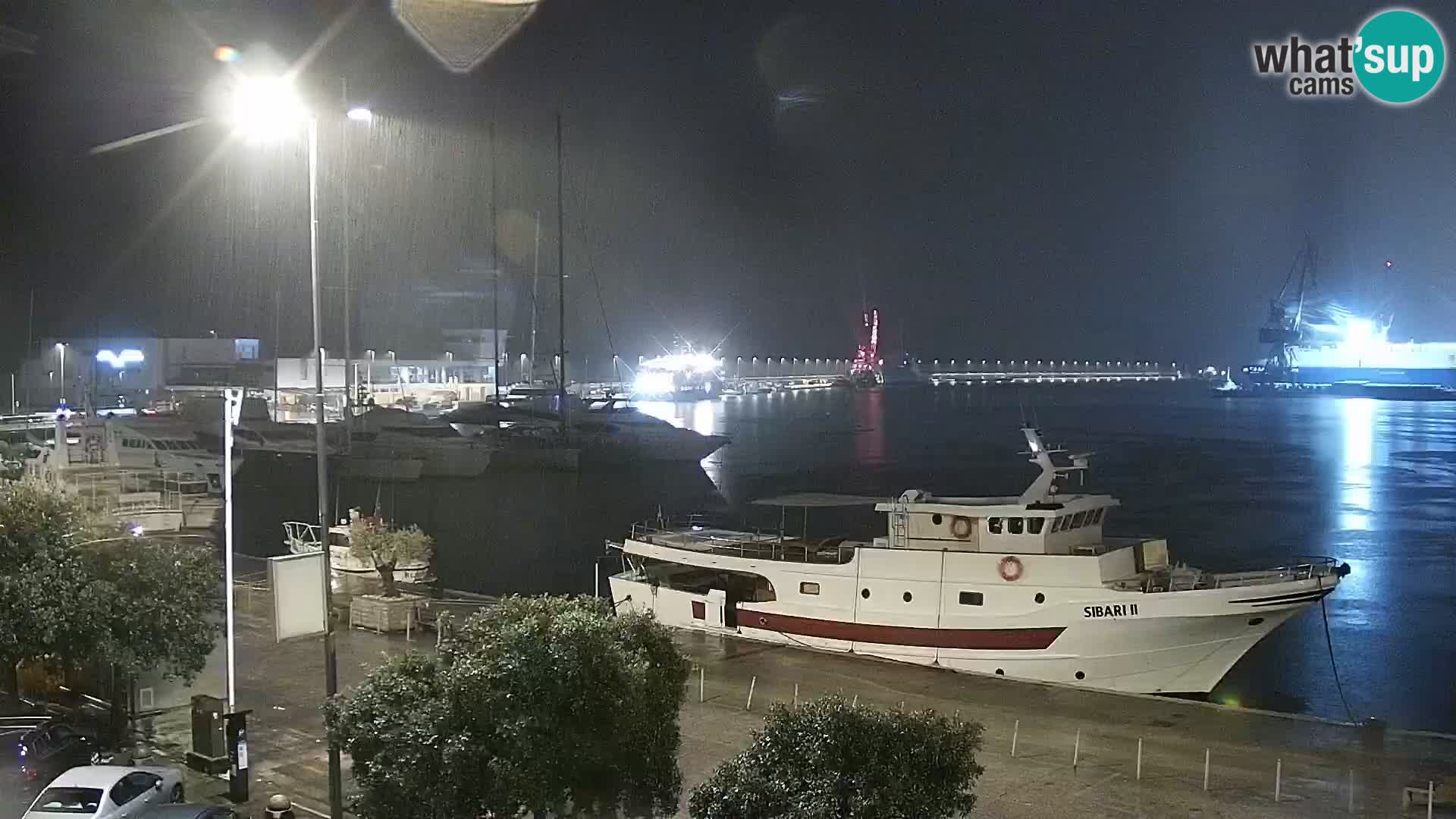 Riva i Marina u Rijeci – Web kamera uživo u Hrvatskoj