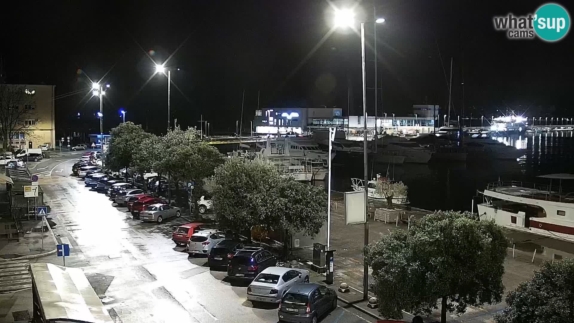 La Riva y Marina en Rijeka – Webcam en vivo Croacia