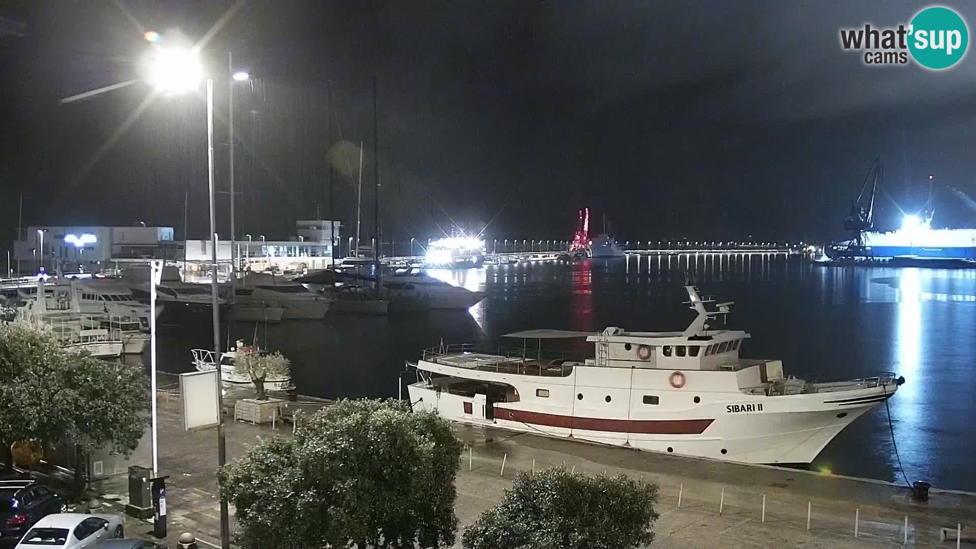 Riva i Marina u Rijeci – Web kamera uživo u Hrvatskoj