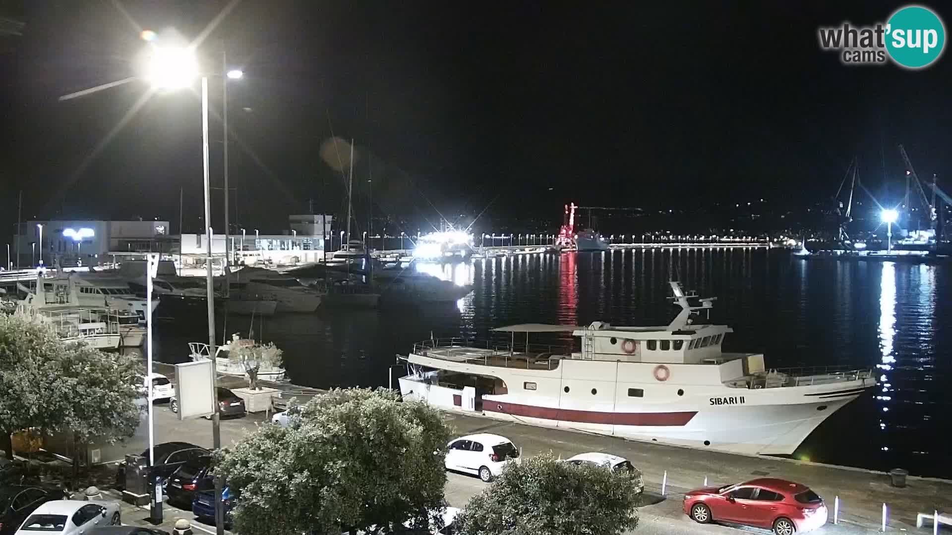 Riva i Marina u Rijeci – Web kamera uživo u Hrvatskoj