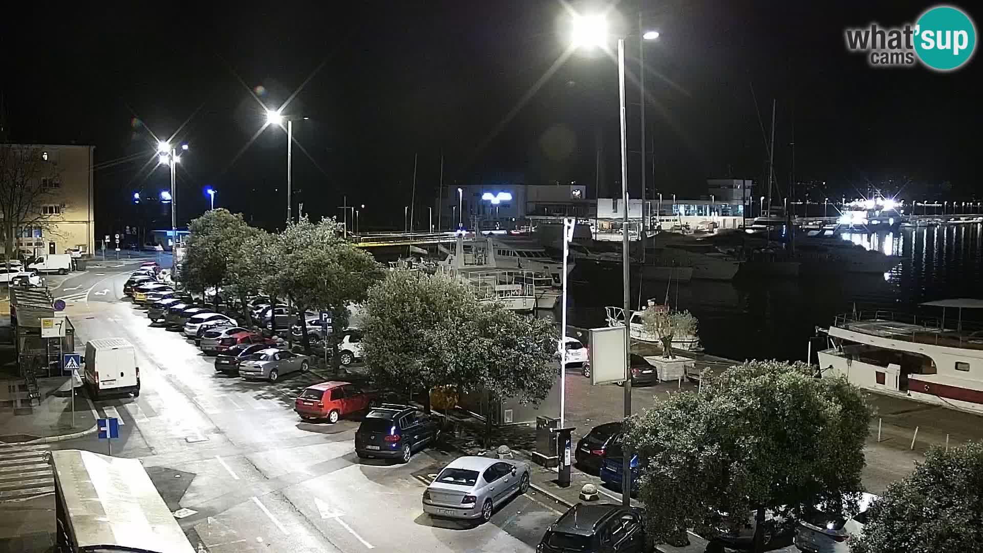 The Riva and Marina in Rijeka  – Live Webcam Croatia