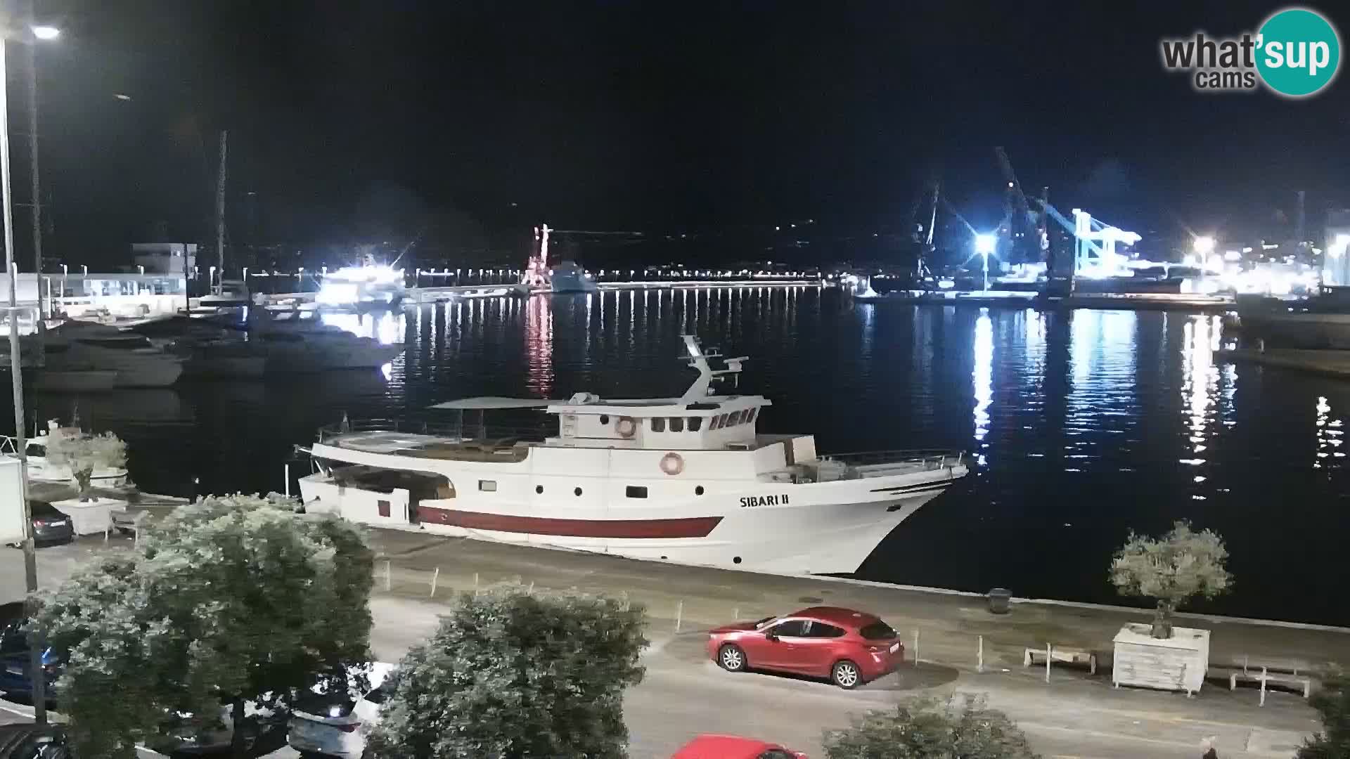 La Riva e la Marina a Rijeka (Fiume) – Live Webcam Croazia
