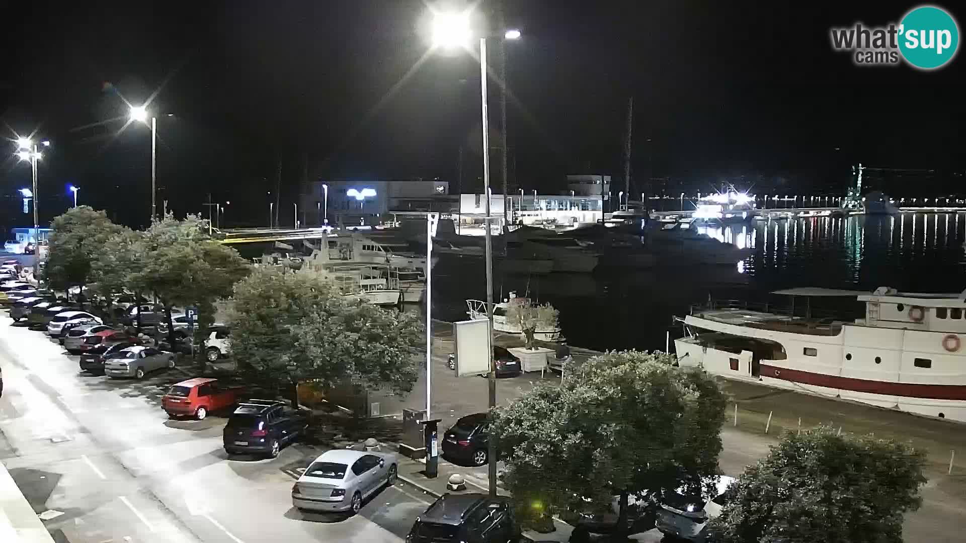 Riva i Marina u Rijeci – Web kamera uživo u Hrvatskoj