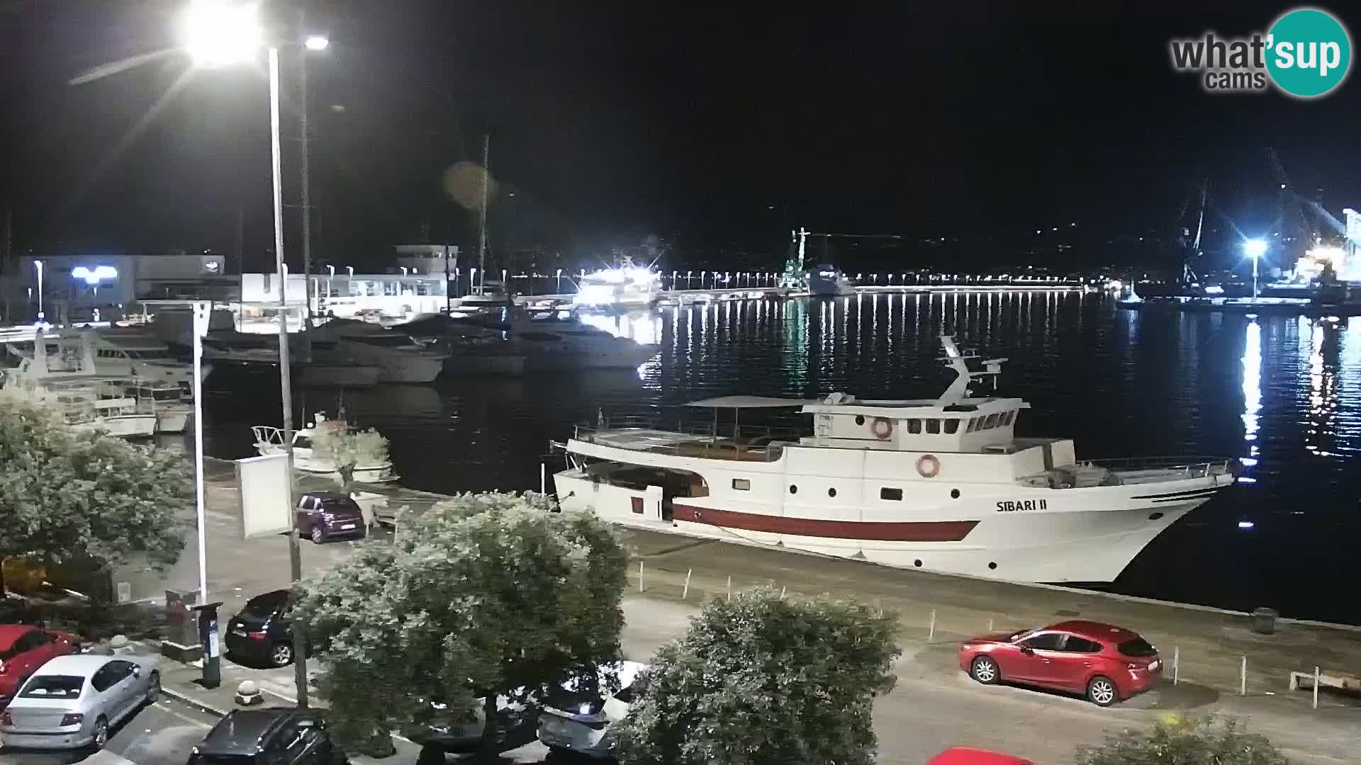 La Riva et Marina à Rijeka – Live Webcam Croatie