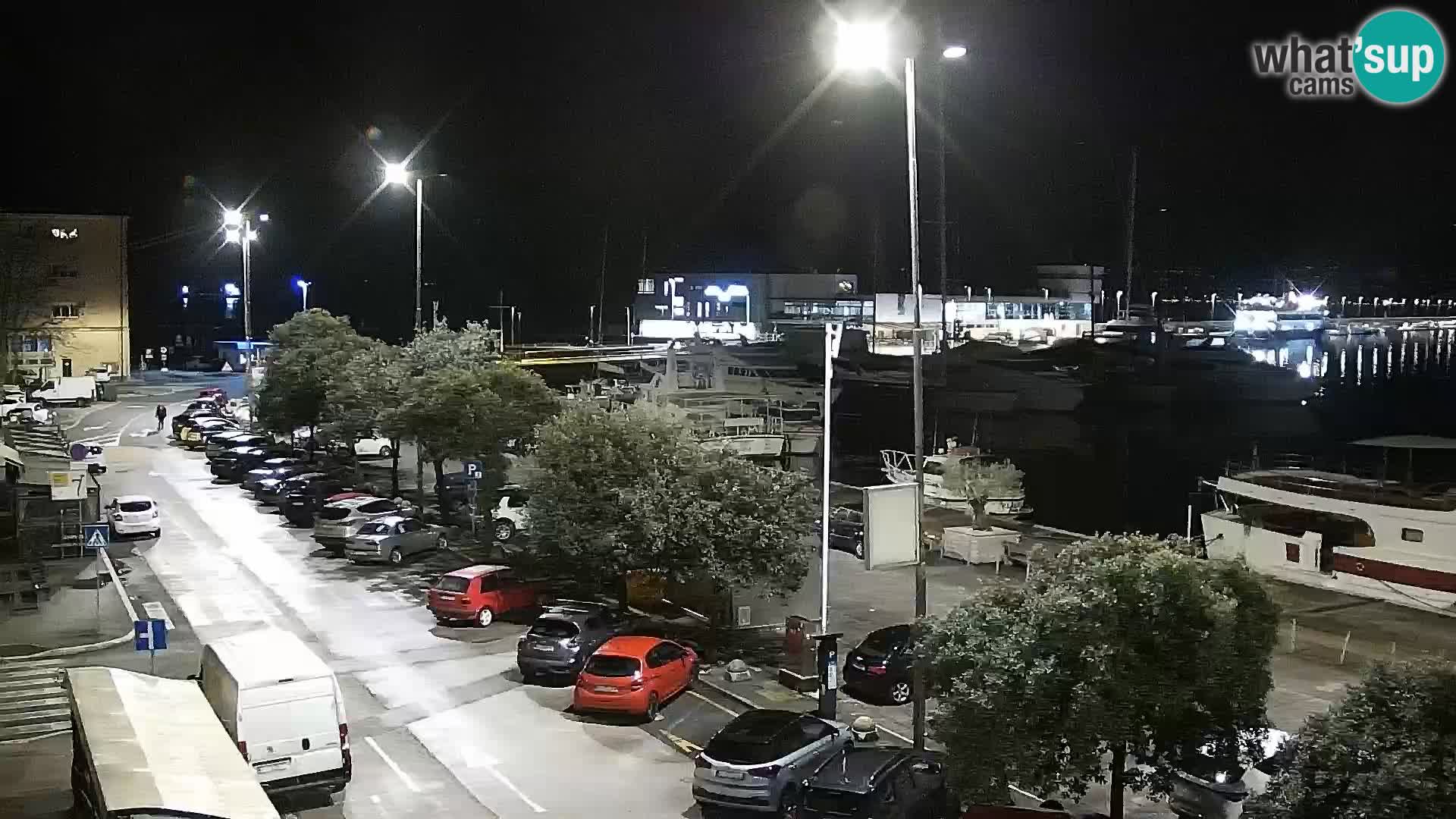 La Riva y Marina en Rijeka – Webcam en vivo Croacia