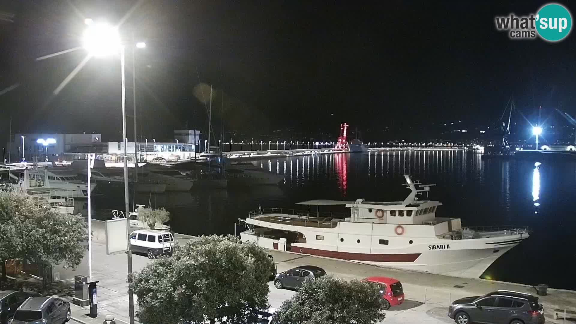 Riva i Marina u Rijeci – Web kamera uživo u Hrvatskoj