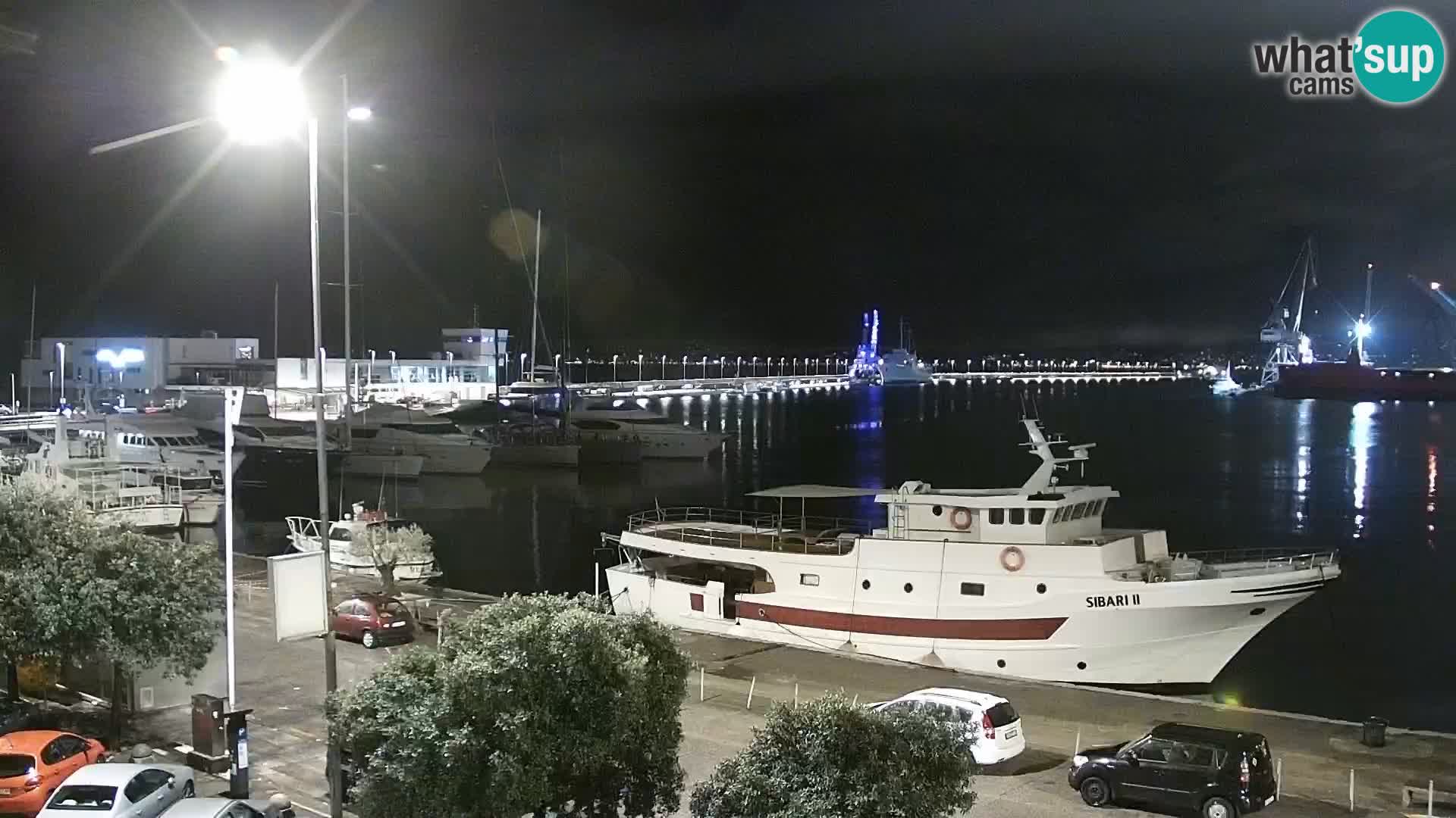 Riva i Marina u Rijeci – Web kamera uživo u Hrvatskoj