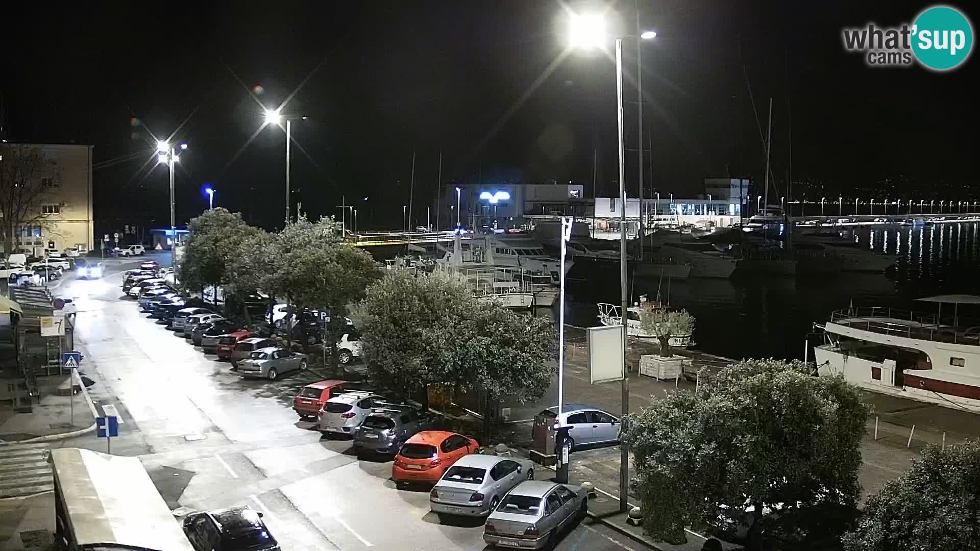 La Riva e la Marina a Rijeka (Fiume) – Live Webcam Croazia