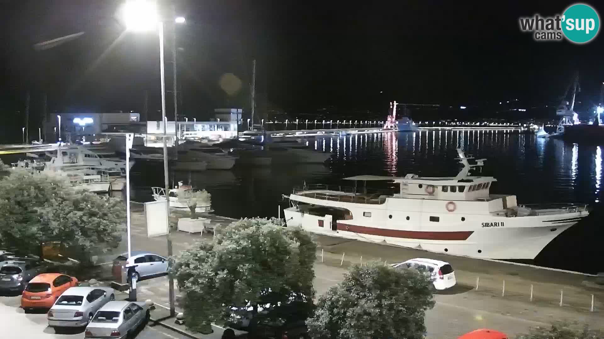 La Riva y Marina en Rijeka – Webcam en vivo Croacia