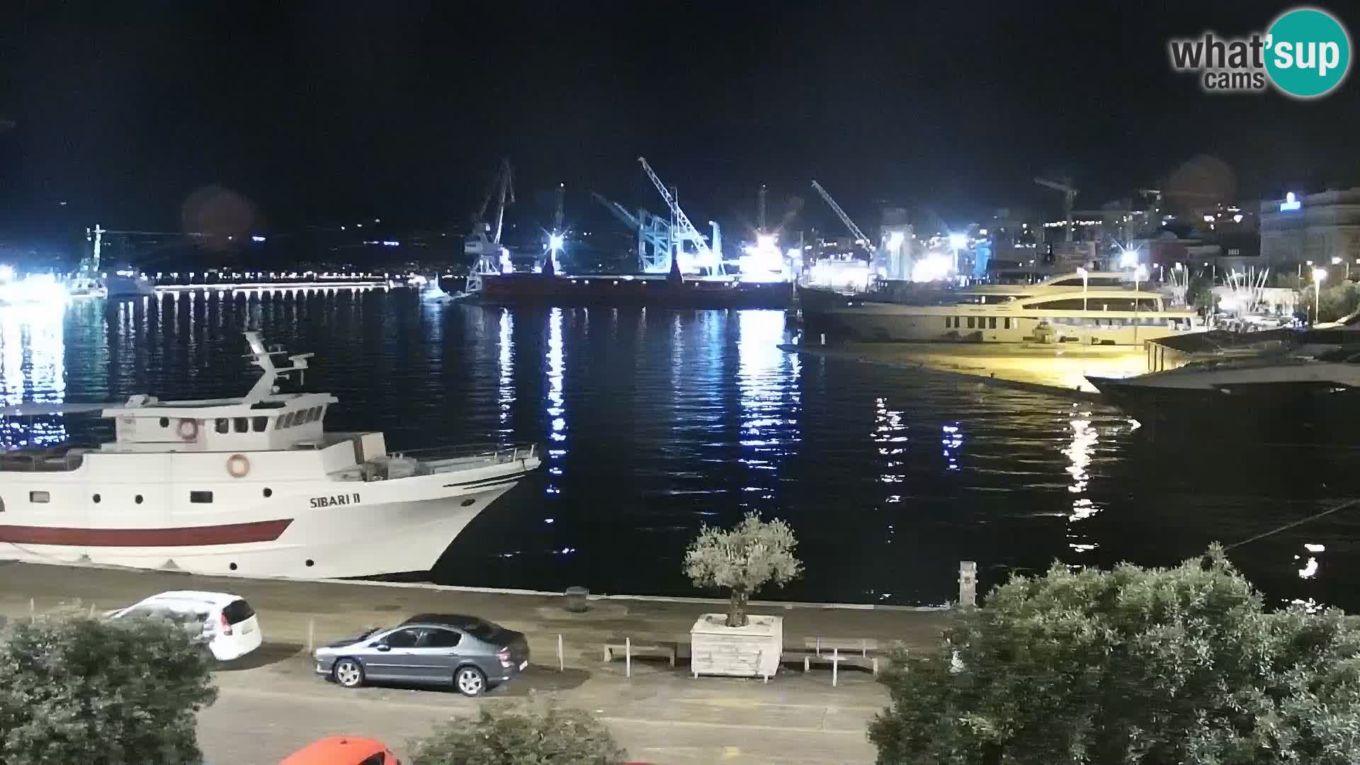La Riva e la Marina a Rijeka (Fiume) – Live Webcam Croazia